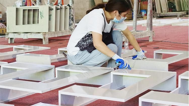 Factory Outlet Customizable Living Room Furniture Bathroom Vanity Table Quartz Bathroom Vanities Countertops Vanity Tops