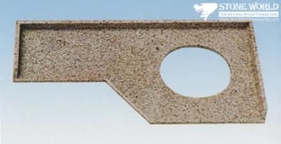 Polished Modern Design Granite Vanity Top for Kitchen (SV005)