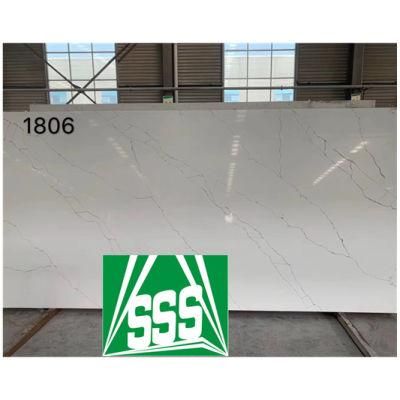 Artificial Quartz Stone Slab for Kitchen Countertop Quartz Surface Factory Supply