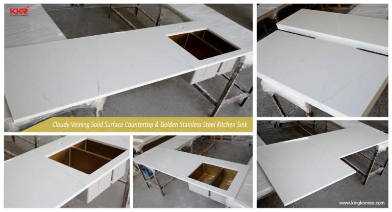 Texture Marble Look Veined Color Acrylic Solid Surface