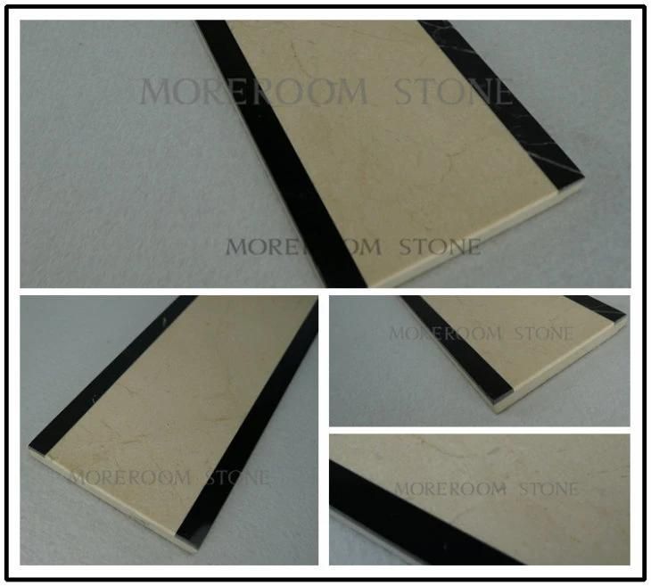 Natural Marble Waterjet Border Line for Hotel