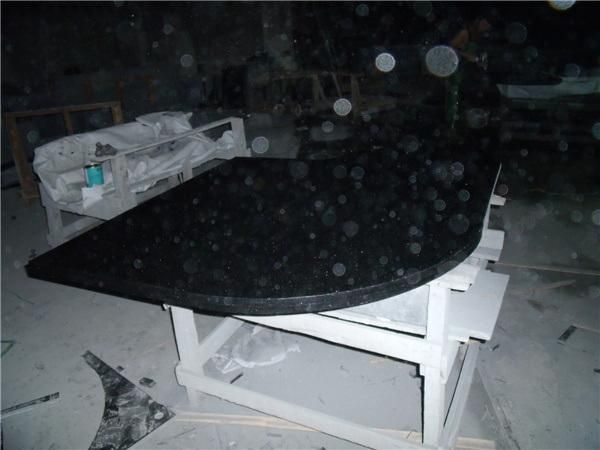 Black Galaxy Granite Special-Shaped Processing