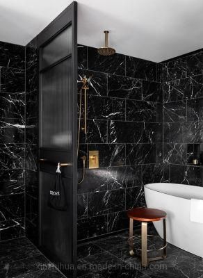 Black White Marble Bathroom Wall Tiles Cladding/Panels Bushboard Splash-Backs Vanity/Surfaces
