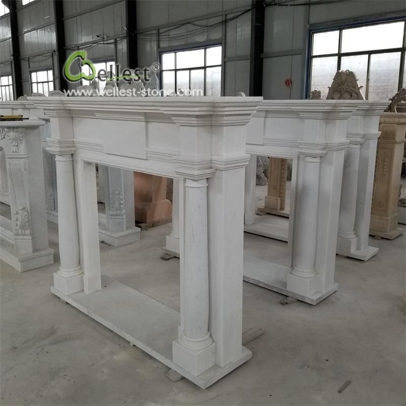 100% Natural Hand Made Irish Style Fireplace for Indoor Decoration