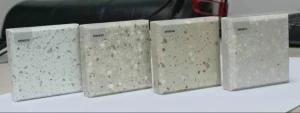 Q000 Snow White--High Quality Artificial Marble Quartz Stone Solid Surface Sheet with Beautiful Veins for Countertop