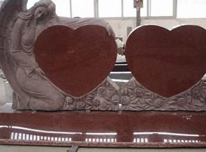 Red Granite, Red Tombstone, Red Gravestone, Monumente