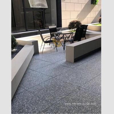 Artificial Bespoke Dark Grey Terrazzo for Flooring/Tabletop/Bench Top/
