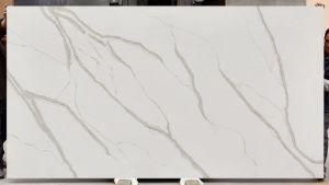 Calacatta White 12 / Quartz Slab for Kitchen/Bathroom/Wall/Floor