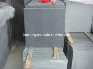Honed Hainan Dark Black Basalt Tile for Wall Tile