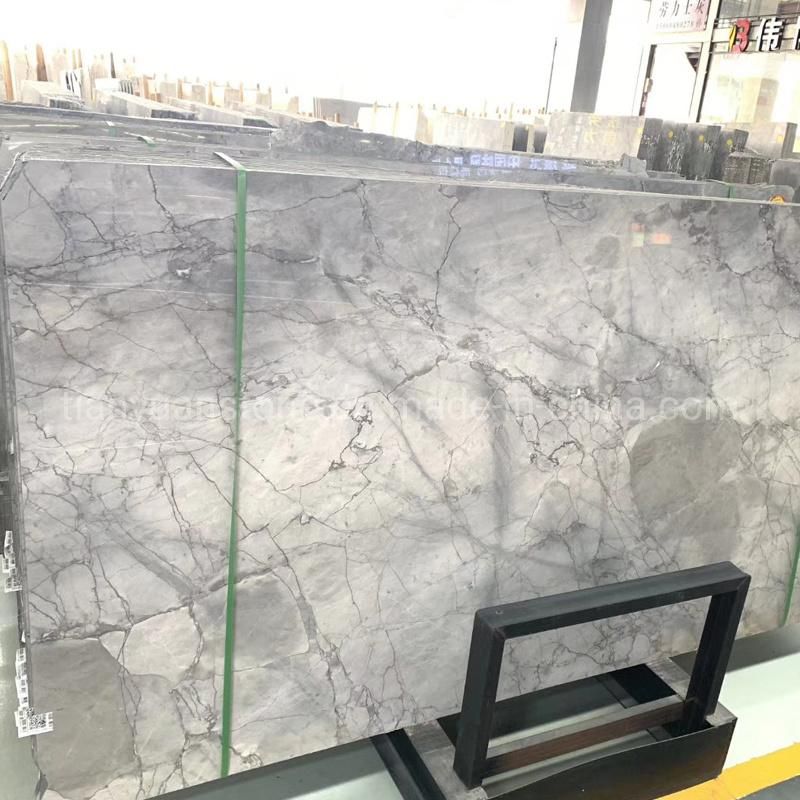 Black Granite Titanium/ Black and Gold Slabs for Counter Tops and Leather Wall
