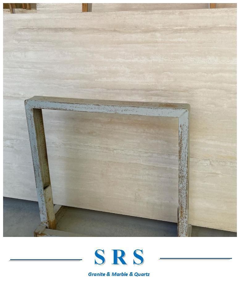Beige Travertine for Wall/Floor Tiles or Stairs