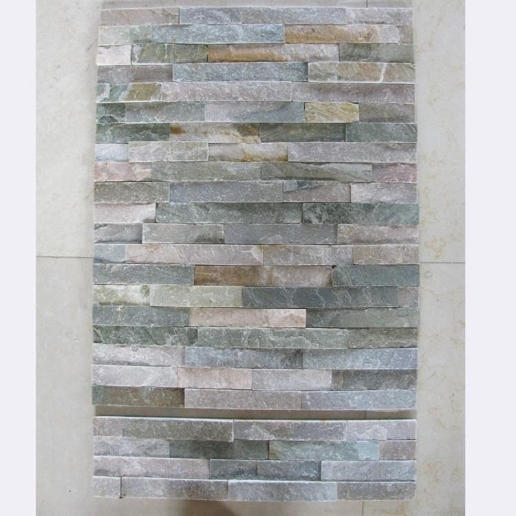 Hot Sell Slate Ledge Stackle White Quartz Culture Stone Veneer
