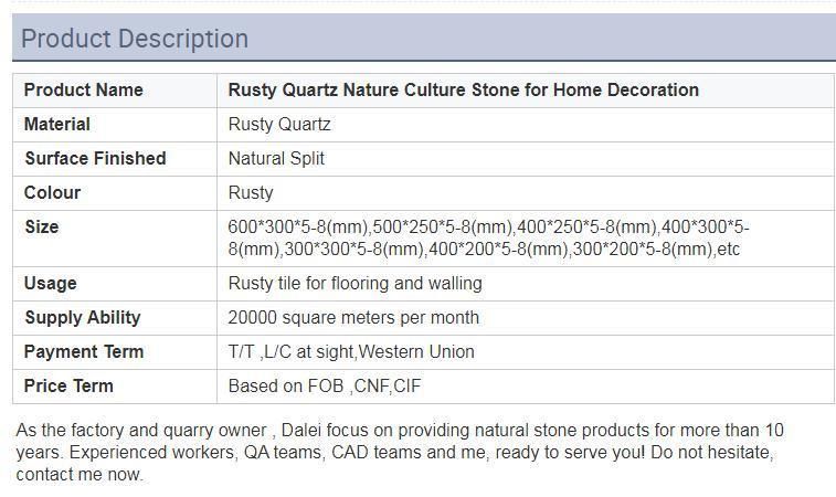 Natural Stone Wall Cladding