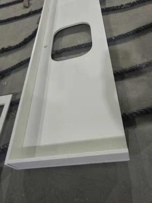 Blue Red White Artificial Quartz Countertop Vanity Tops, Kitchen Tops, Bathroom