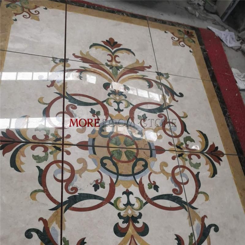Hot Sale Water Jet Marble Floor Medallions Patterns for Home Decor