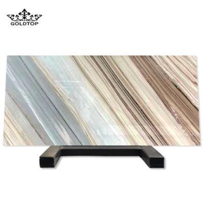 New Style Kitchen Countertops Bathroom Vanity Wall Panels Floors Tiles Palissandro Chiaro Natural Stone Slab Marble Worktop