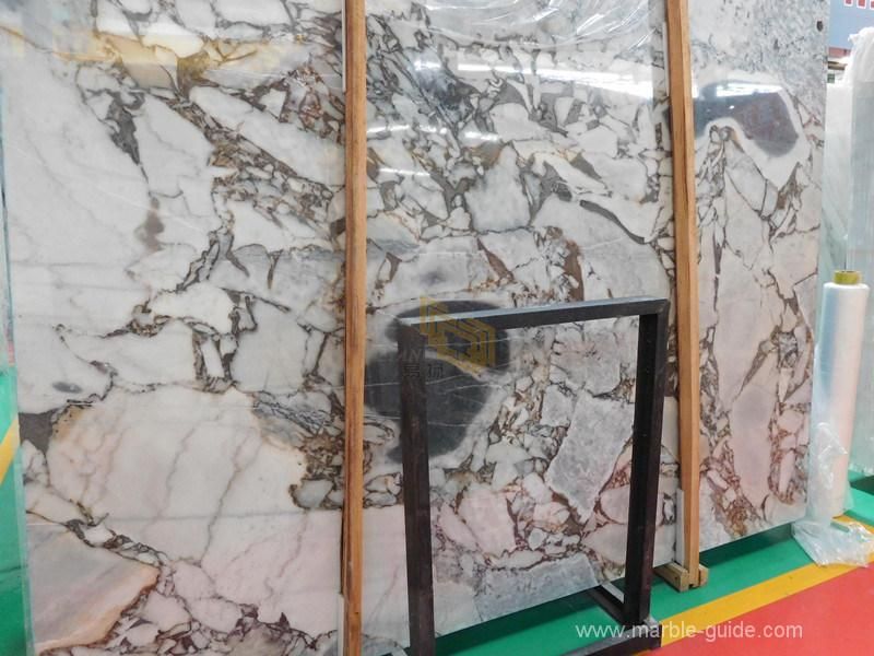 Natural Stone Wholesale White Titanic Storm Marble Slab for Kitchen Island/Bar Top/Countertop Peninsula