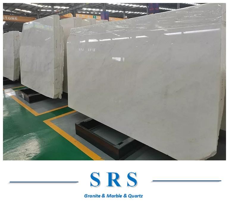 Premium Oriental White /Eastern White Marble for Highend Projects Interior Decoration Countertop/ Staircase/ Floor and Wall Cladding etc.
