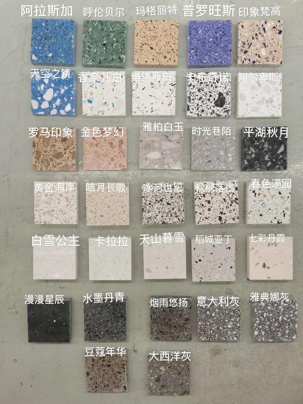 Attractive Design Cheap Terrazzo Tile Artificial Stone Public Project Flooring