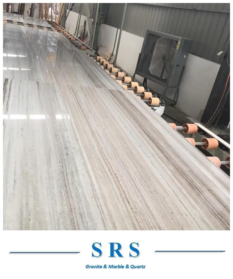 Crystal Wooden Vein Marble Slab for Wall/Floor/Background/Tile