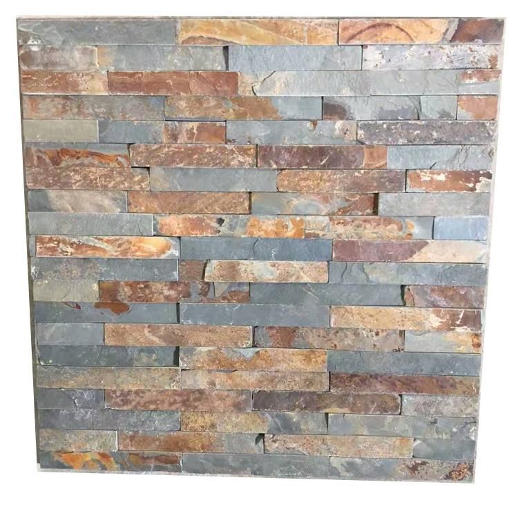 Chinese Yellow Slate Stone Panel for Building Decoration