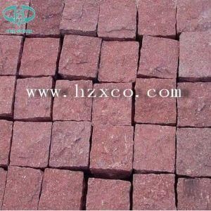 Red Porphyry, Shouning Red, Red Paving Stone, Cobble Stone