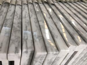 Carrara White Marble Vanity Top for Bathroom