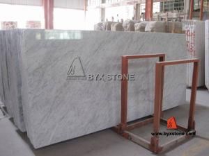 Natural Italy Bianco Carrara Marble Stone Slab for Paving