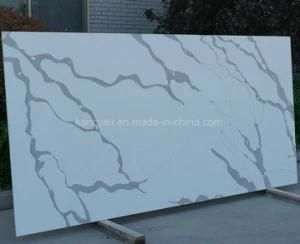 Calacatta Quartz Stone Kzs610 Shandong Quartz Stone