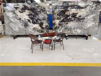 Chinese Grey/Green/Brown Nature Quartzite for Wall Decoration or Countertop/ Slab