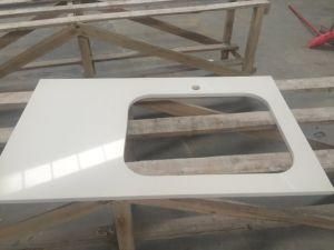 2141 Pure White / High Quality Quartz Vanity Top