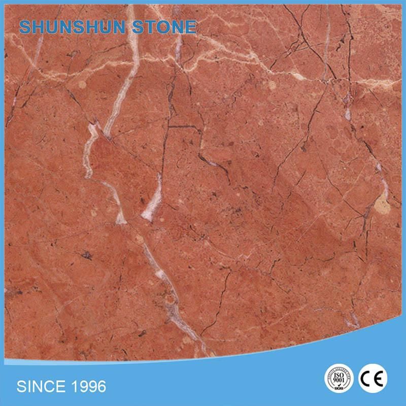 Nice China Coral Red Marble Slabs for Wall and Floooring