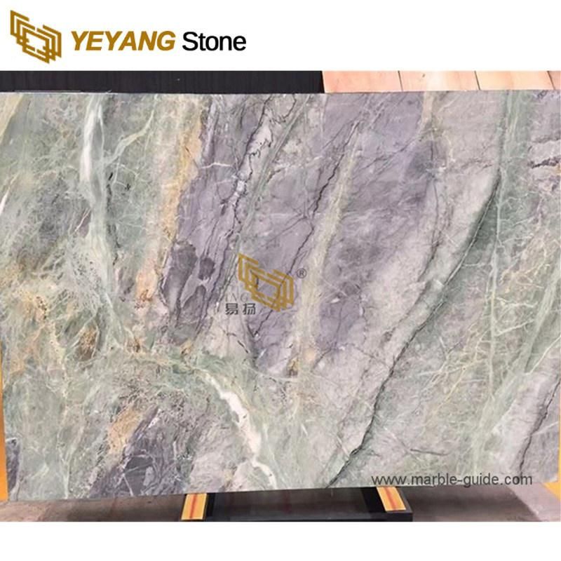New Amazon Blue/Green Marble Slabs for Table/Home/Hotel/Decoration/Interior/Flooring/Background Wall