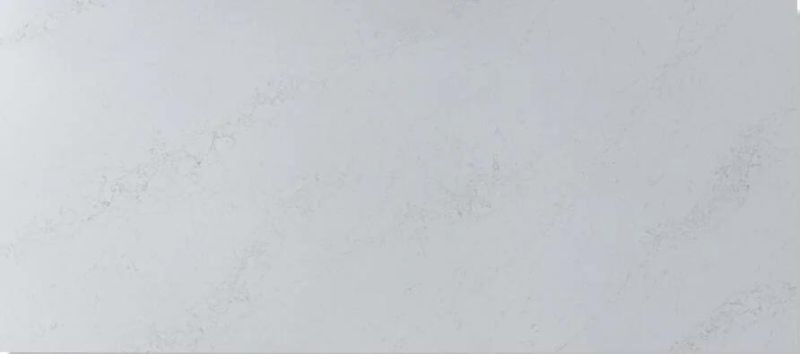Black Quartz Countertop with White Shallow Grain