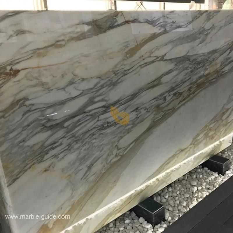 Calacatta Gold Marble Carrara Bianco/Gold Marble for Bathroom Vanity Top
