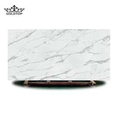 Glacier Bathroom Vanity Wall Panels Kitchen Cabinet Countertops Island Worktop Table Tops Artificial Stone Slab Quartz Tiles