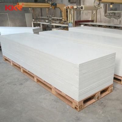 Hot Sale Glacier White Acrylic Solid Surface Polycarbonate Solid Surface Sheet for Counter Top Kkr-M1700