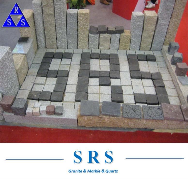 Natural Grey/Black/Red/Yellow Granite Garden/Cobble/ Cube/Flag/Kerb/Blind/Fan Shape/Paving Stones for Landscaping/Outdoor Gardenwalkway/Driveway/Parking Pavers