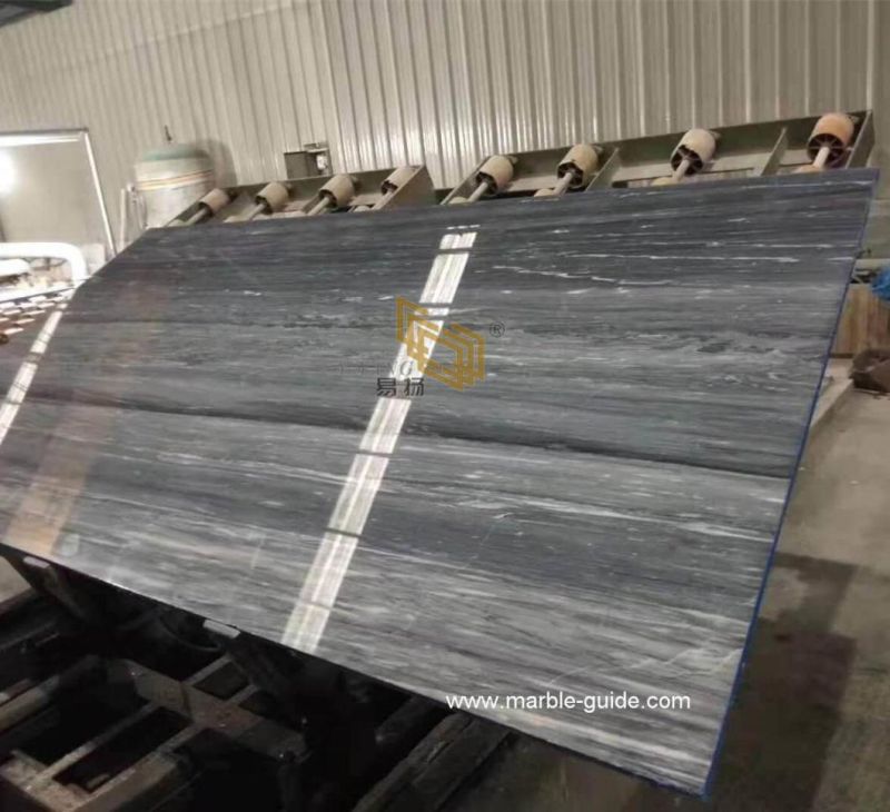 Natural Thin Palissandro Blue Marble Stone Tile/Slab for Flooring/Wall/Home Decor/Wall/Floor