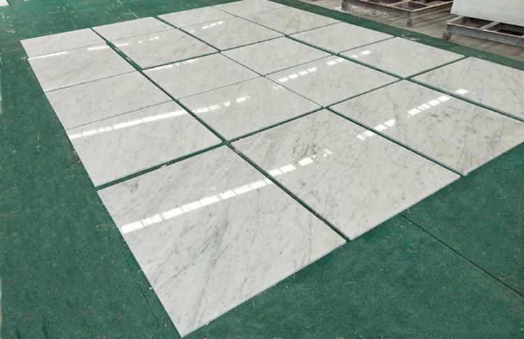 China Cararra, White Marble Tile