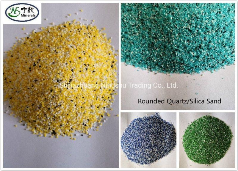 10-40mesh Natural Stone Basalt Chips for Stone Coated Steel Tile
