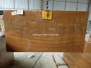 Natural Yellow Wooden Wood Vein Marble for Flooring and Wall Tile Slab
