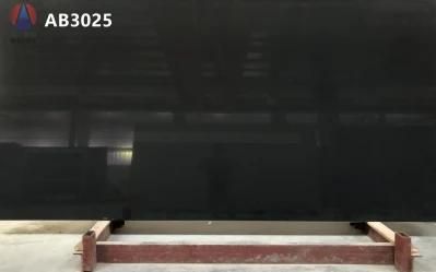 Chinese Newest Artificial Black Quartz Stone for Countertop