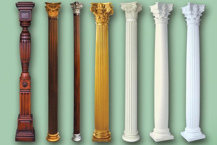 Factory Price European Style PU Pillar Design for Outdoor