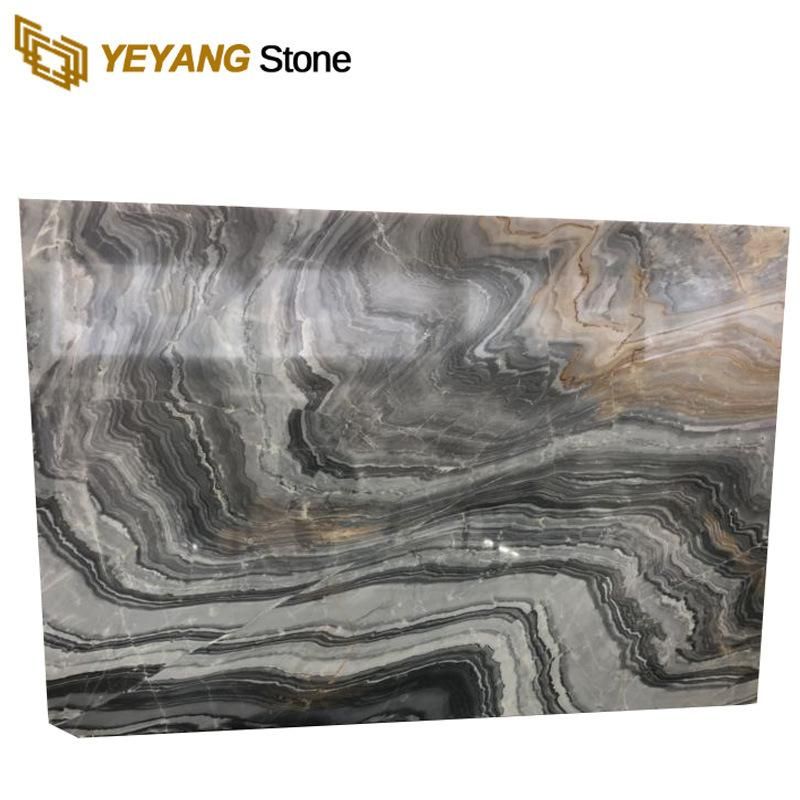 Factory Price Black/Brown/White Marble for Hotel Lobby Floor/Wall/Tiles/Stairs/Mosaic/Vanity/Bathroom Top Decoration/Background
