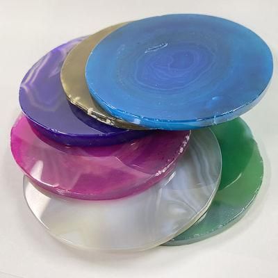Promotional Eco Friendly Coaster Tea Cup Agate Plate