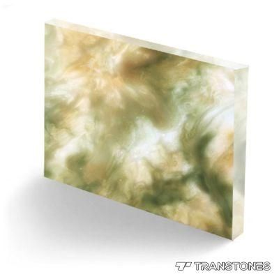 Transtones Artificial Onyx Stone Alabaster Stone for Handrail