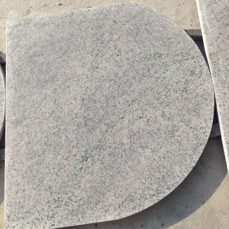 New Kashimir White Granite Natural Grey Granite Half Slabs Cut-to-Size Tile Worktops