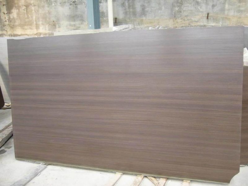 Popular Natural Purple Wood Marble Slab and Tile for Hotel Wall Floor Decorate