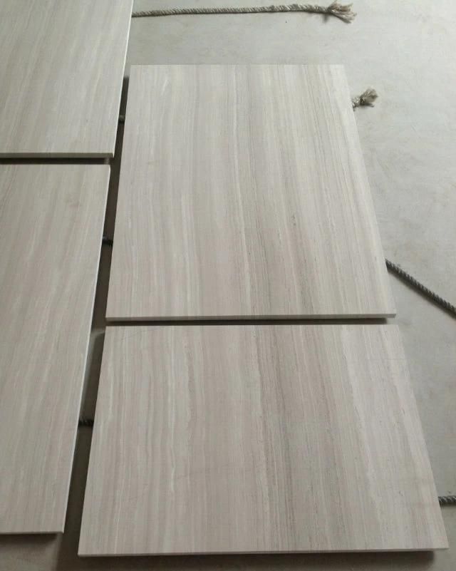 Carrara White Gold Polished Marble Tile for Bathroom Decor